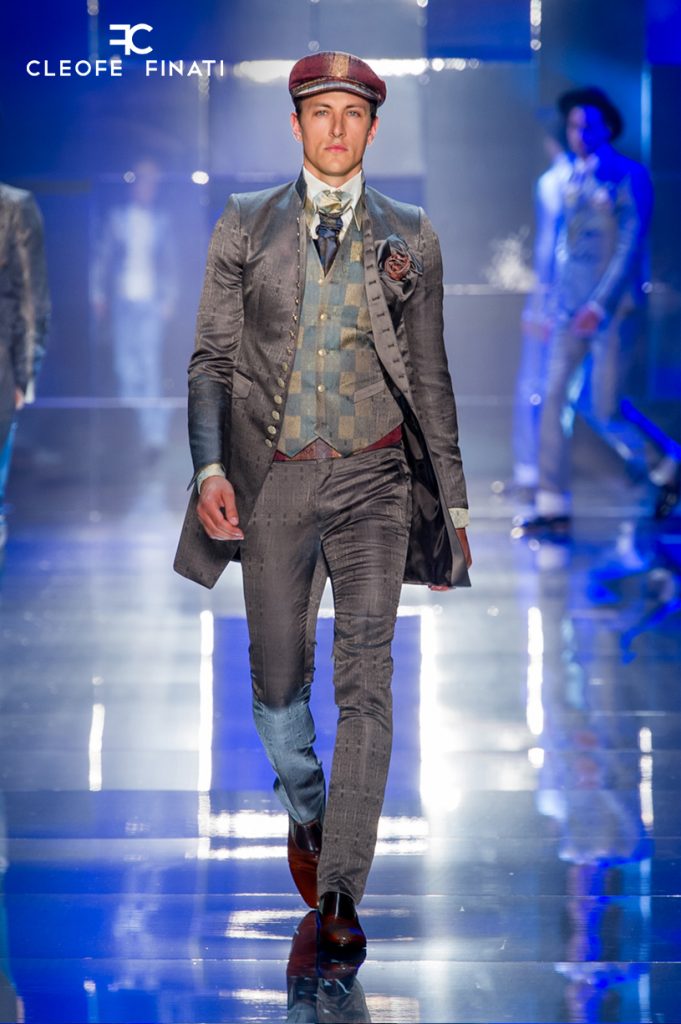 Fausto Di Pino Wears A Cleofe Finati Suit Cleofe Finati