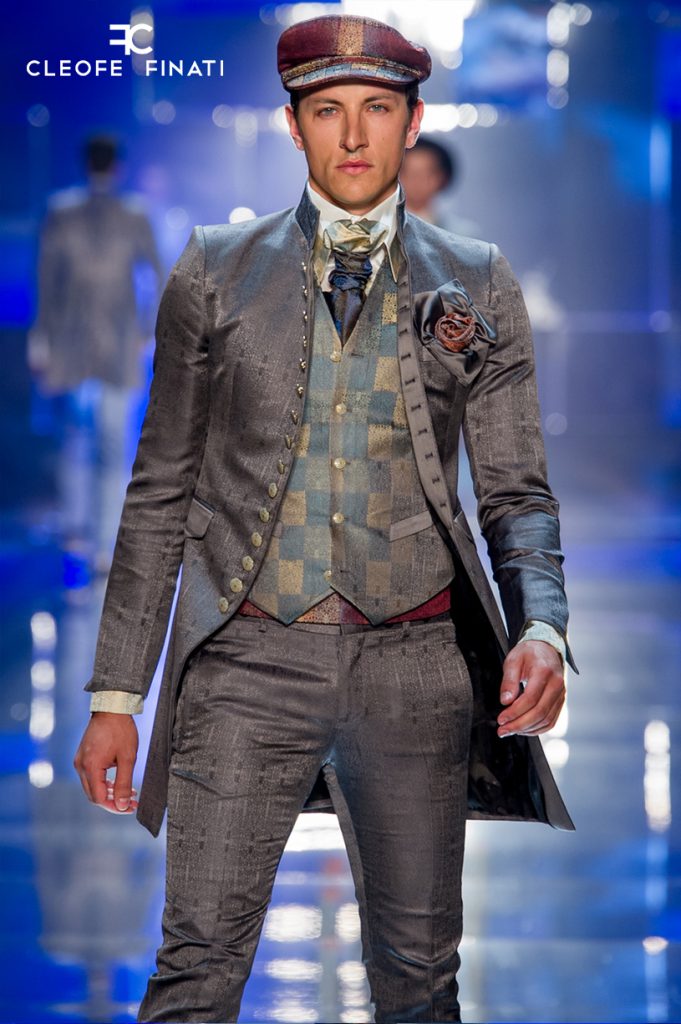 Fausto Di Pino Wears A Cleofe Finati Suit Cleofe Finati