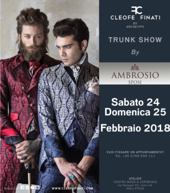 Trunk show Cleofe finati presso Ambrosio