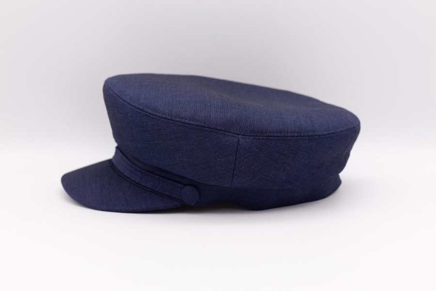 Cappello uomo litis abito da sposo fashion azzurro cielo made in Italy 100% by Cleofe Finati