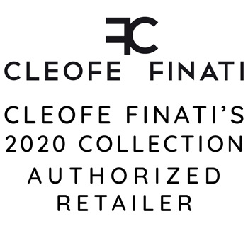LOOK FOR THE ADHESIVE OF THE AUTHORIZED CLEOFE FINATI RETAILER AT THE WINDOW SHOP/INSIDE THE STORE