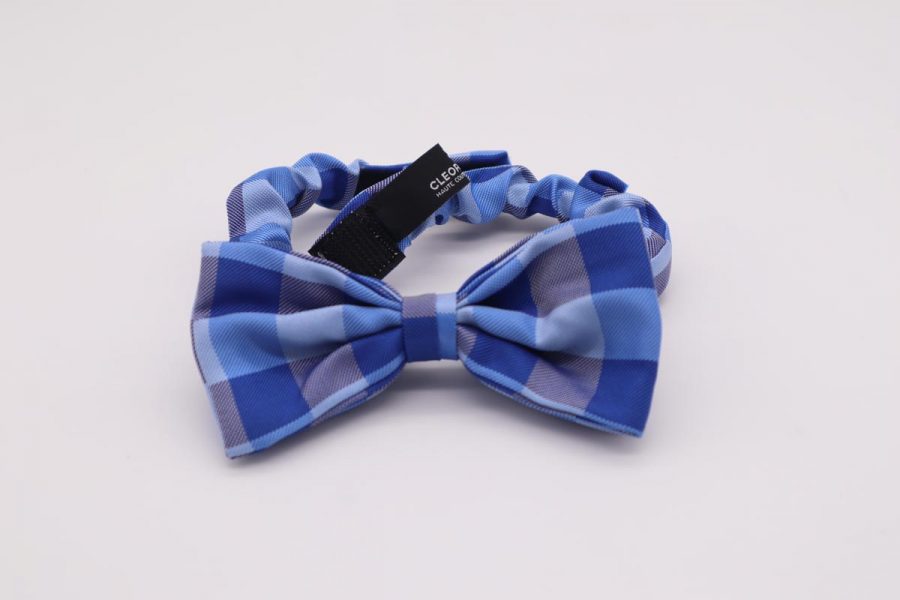 Man's blue bow tie woman's papillon little boys and girls' bow tie Watermelon Made in Italy 100% by Cleofe Finati