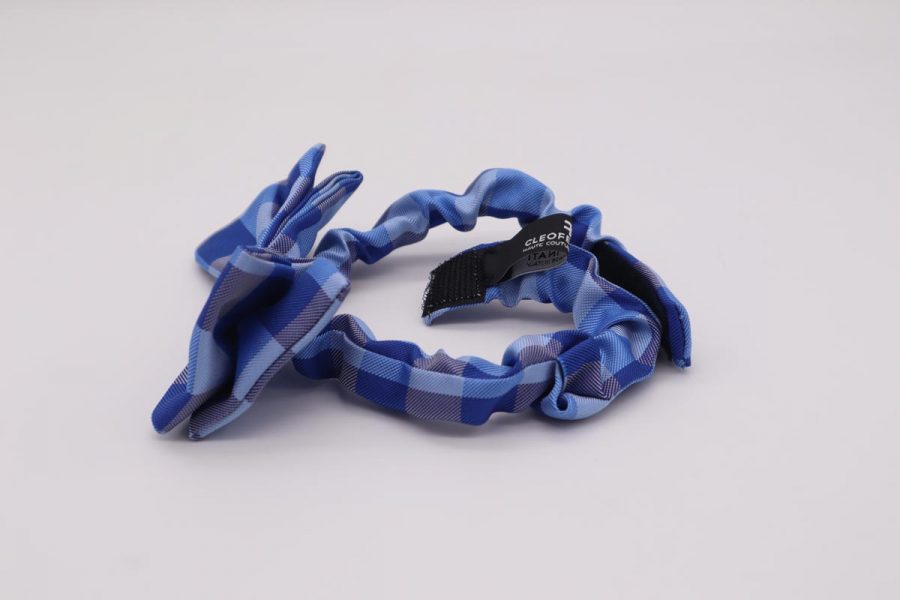 Man's blue bow tie woman's papillon little boys and girls' bow tie Watermelon Made in Italy 100% by Cleofe Finati