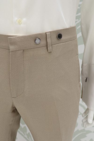 Pantalone abito da sposo fashion havana made in Italy 100% by Cleofe Finati