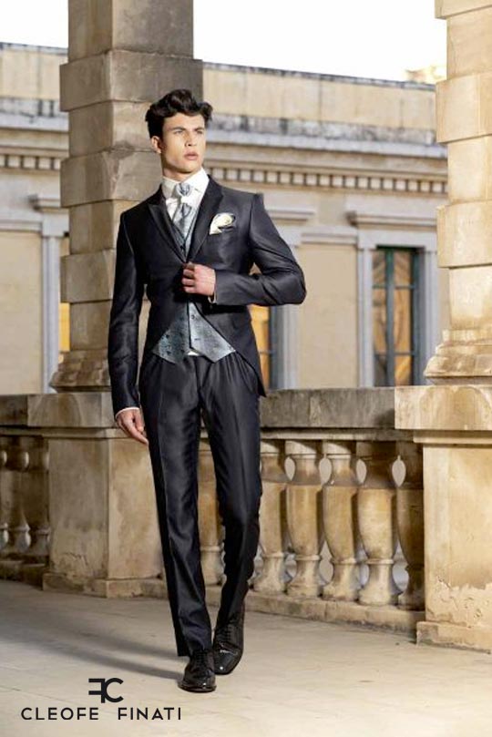 cleofe-finati-grey-black-hand-chest-man-ceremony-suit