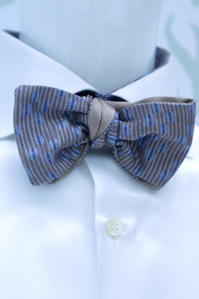 Papillon blues abito da sposo azzurro made in Italy 100% by Cleofe Finati