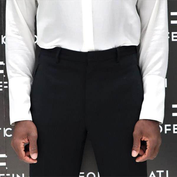 Classic Black Tuxedo Pants